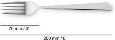 Arcos 572400 Serie Toscana - Geschenkbox Besteck-Set 24Stück(6Messer+12Löffel+6Gabel)-Monoblockausei