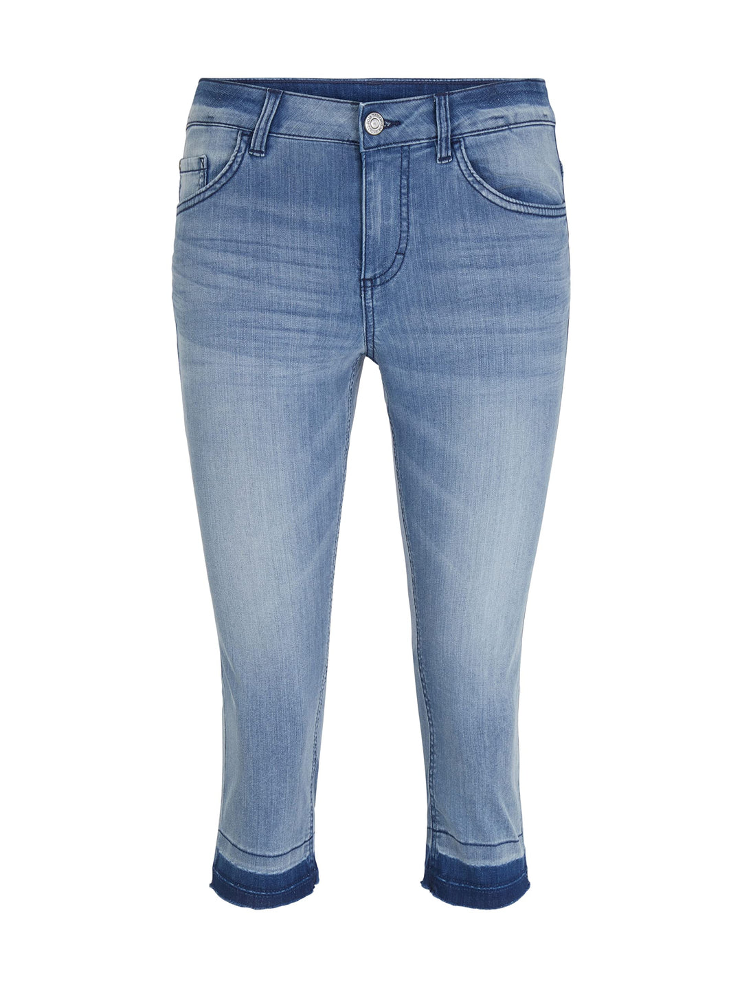 TOM TAILOR Damen Alexa Capri Jeans 1031731 27 10280 - Light Stone Wash Denim, 27 10280 - Light Stone