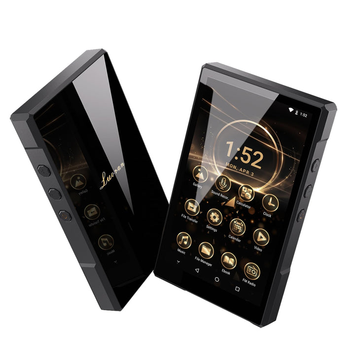 3+96GB MP3-Player mit Bluetooth, Unterstützt APK heruntergeladen, 5000mAh Batterie Vorinstalliert Sp