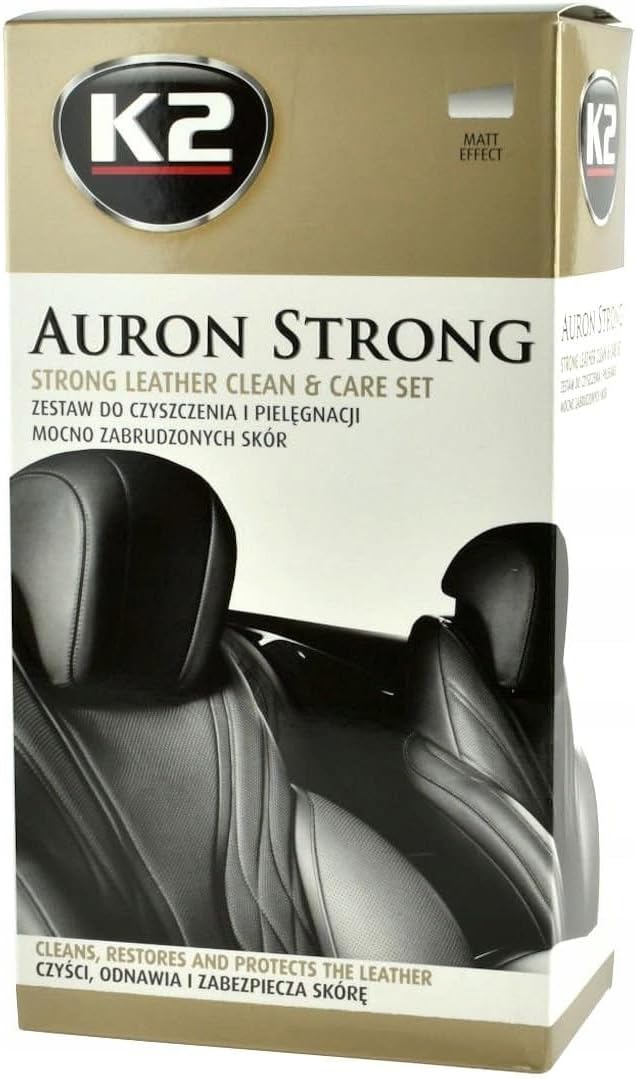K2 AURON STRONG Sauberes und Pflegeset, Gerbt