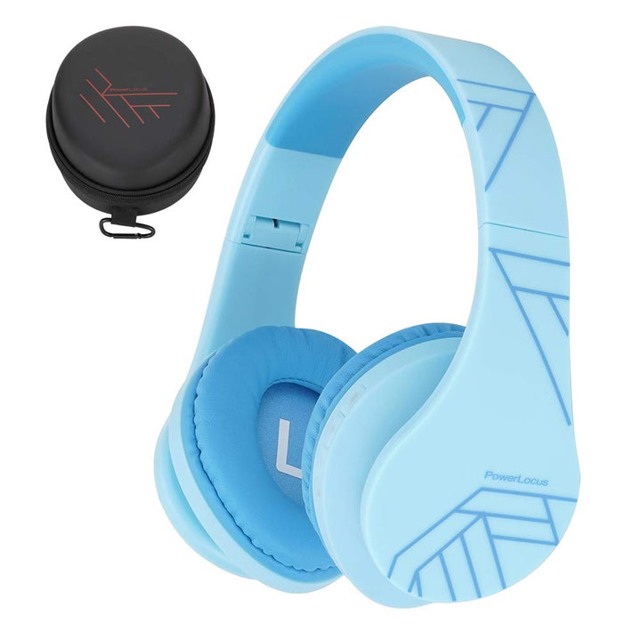 Kinder Kopfhörer, PowerLocus KinderKopfhörer Bluetooth mit 85dB Lautstärkebegrenzung, Faltbar mit Tr