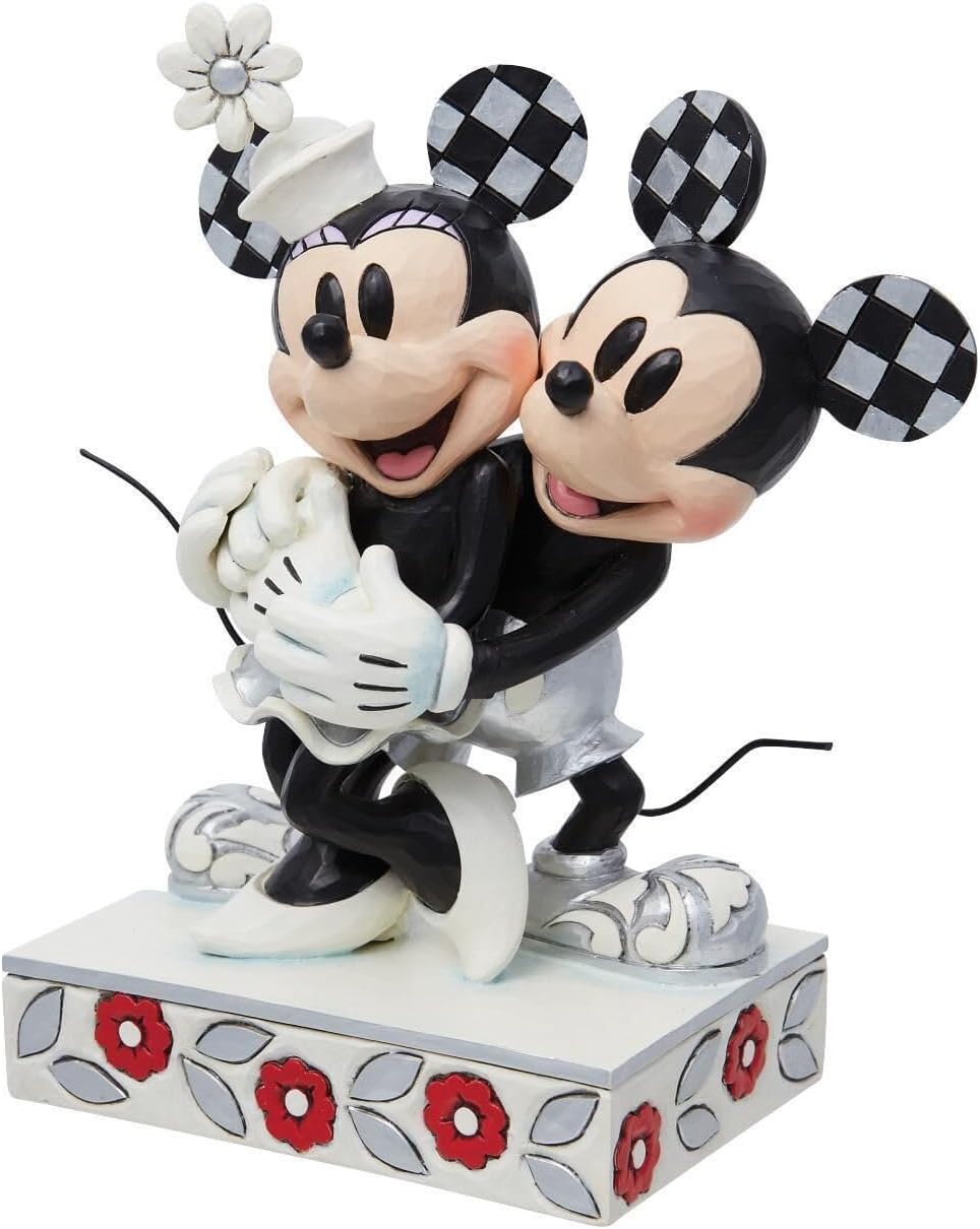 Figura decorativa Disney 100 Mickey & Minnie