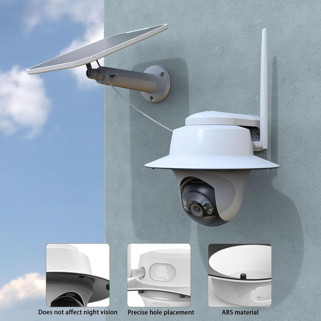HOLACA Sun Rain Shade Kameraabdeckung Kompatibel mit Reolink Argus 3MP,4MP/2K,5MP/2K,4K/8MP, Reolink