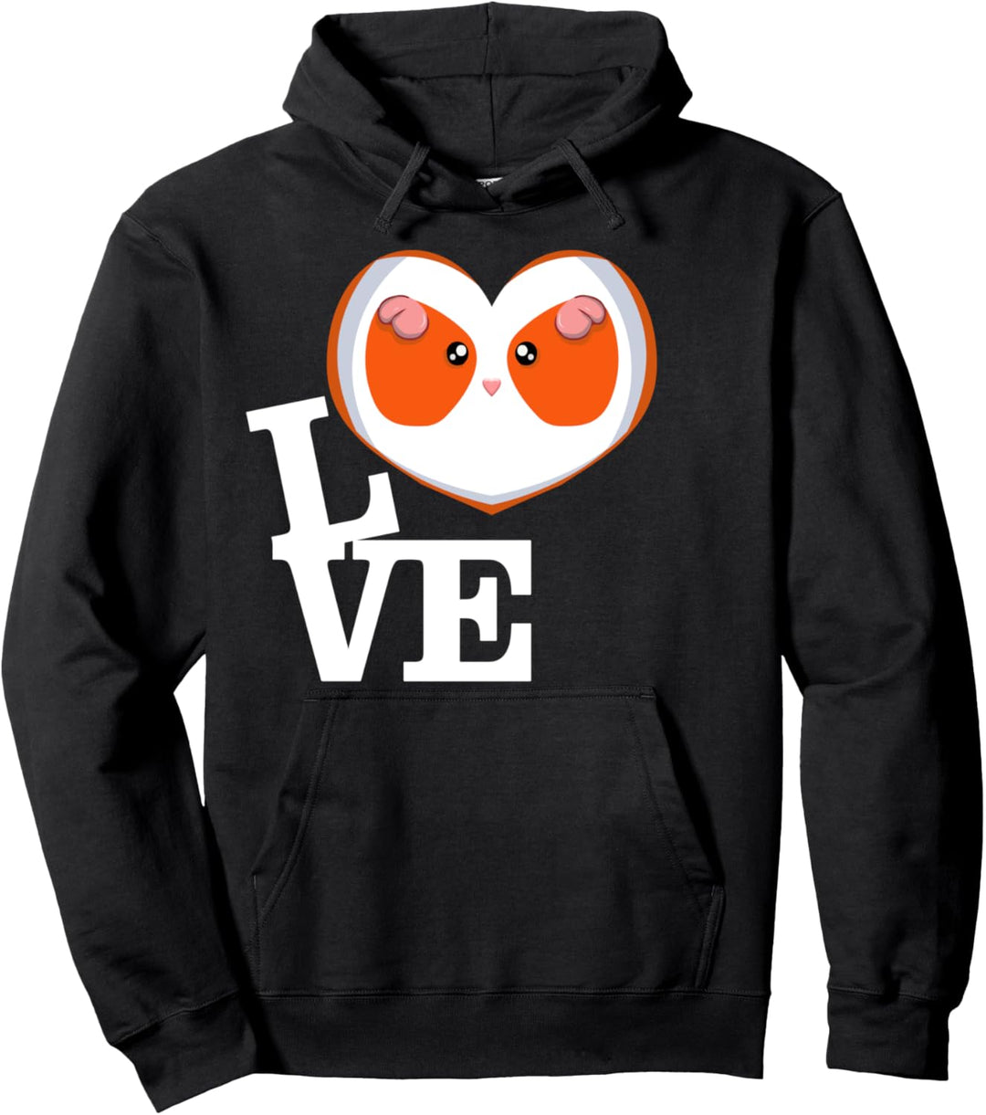 Ich liebe Hamster Pullover Hoodie