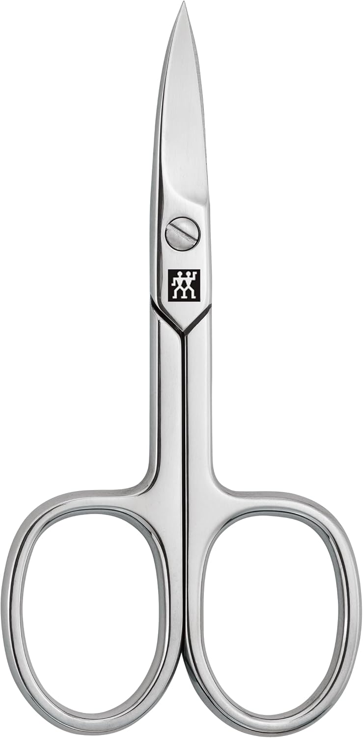 ZWILLING Maniküre Set Pediküre Kit, Nagelpflege aus Edelstahl, Rindleder, Kroko Edition, 5-teilig, R