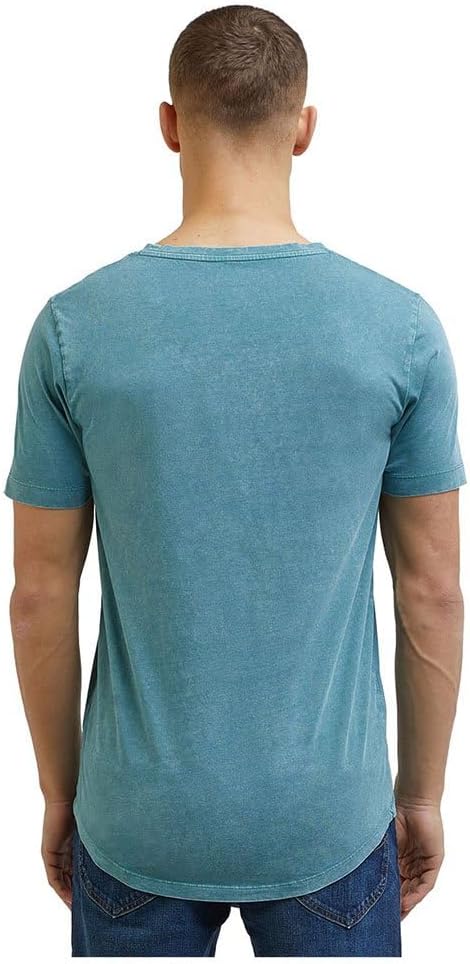 Lee Herren SHAPED TEE T-Shirt M Blau, M Blau