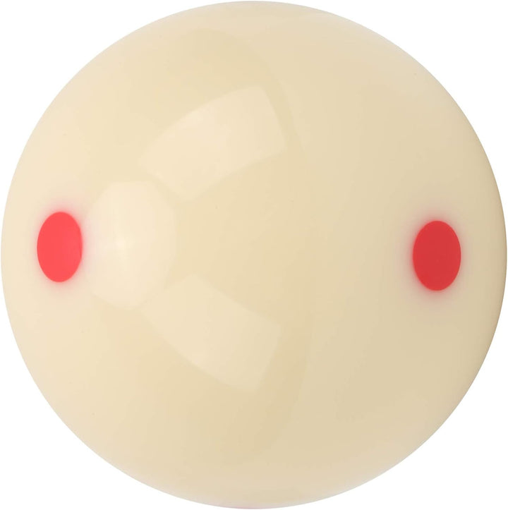 Billard Cue Ball, 57,2 mm Harz Billard Kugeln Dot Spot Training Cue Ball Pool Standard Trainingsball
