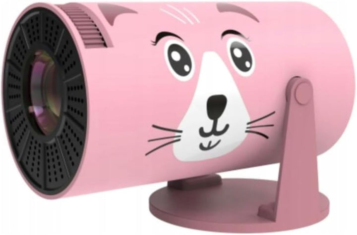 KIANO Kid Cat Kinderprojektor HD 720p | Android | WLAN | HDMI USB AV | Keystone Auto &amp; Manuell | 3W