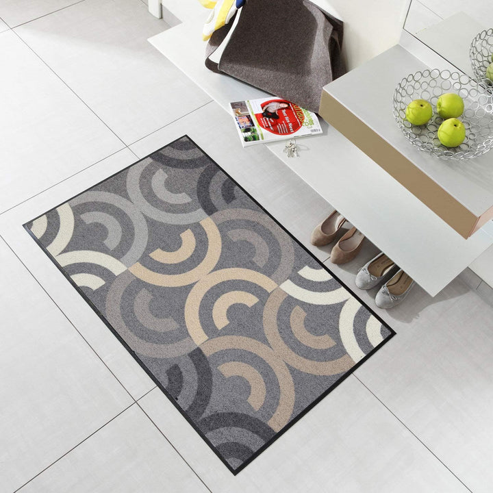 Salonloewe Fussmatte & Eingangsmatte Borrby City-chic in 30x100 cm - Schmutzfangmatte & Fussabtreter