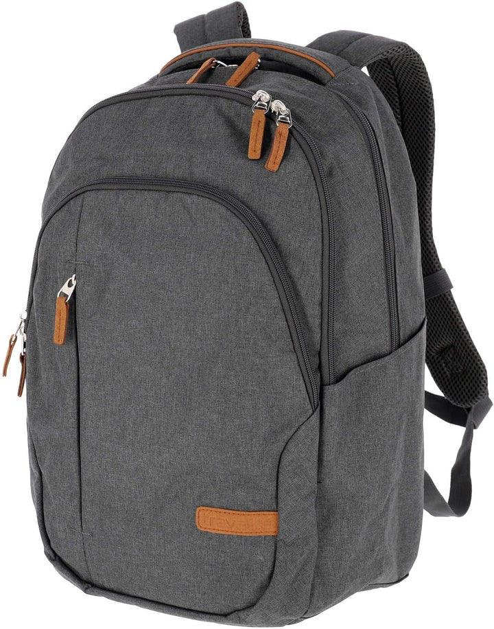 Travelite BASICS ALLROUND backpack melange, anthracite, Unisex-Erwachsene Rucksack, ANTHRACITE,