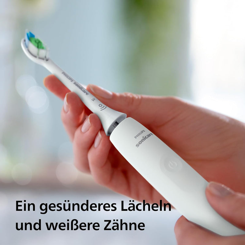 Philips Sonicare 4100 – elektrische Philips Sonicare Zahnbürste für Erwachsene mit 1 x Philips W2 Op