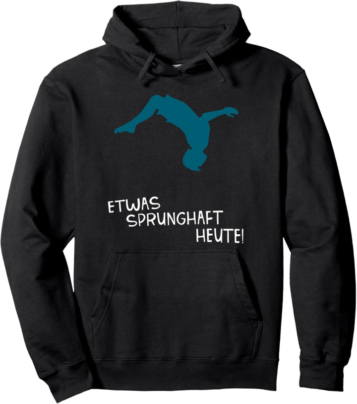Etwas Sprunghaft Salto BackFlip Parkour Freerunner Pullover Hoodie