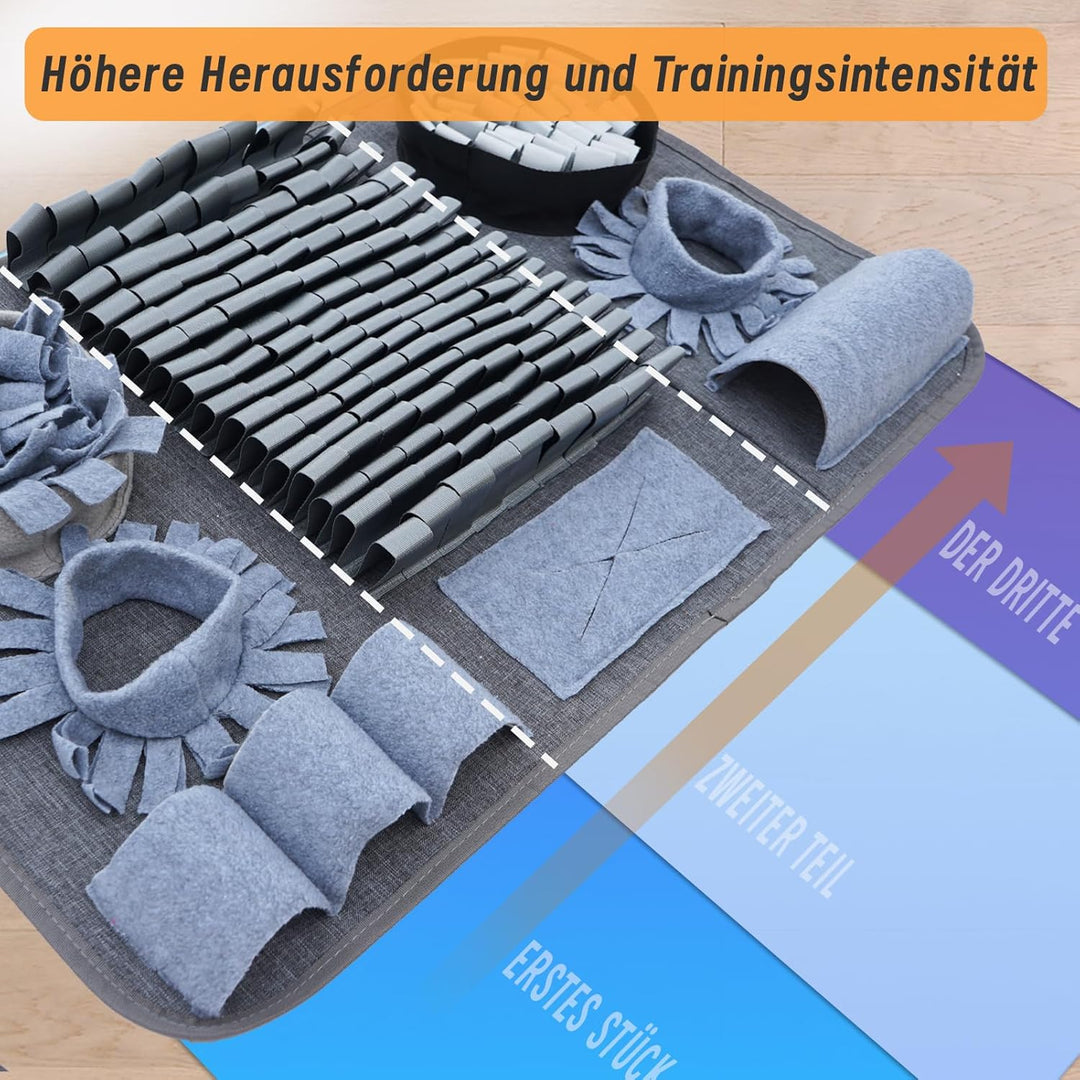 Schnüffelteppich Hund Haustier Schnüffelmatte Interaktives Hundespielzeug Bestes Material Äusserst h