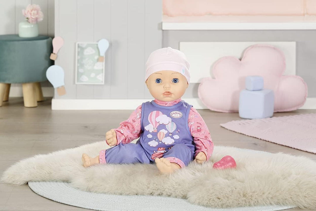 Baby Annabell, Puppe, Grosse Annabell 54cm, weiche Puppe in echter Babygrösse mit Strampler, Mütze,