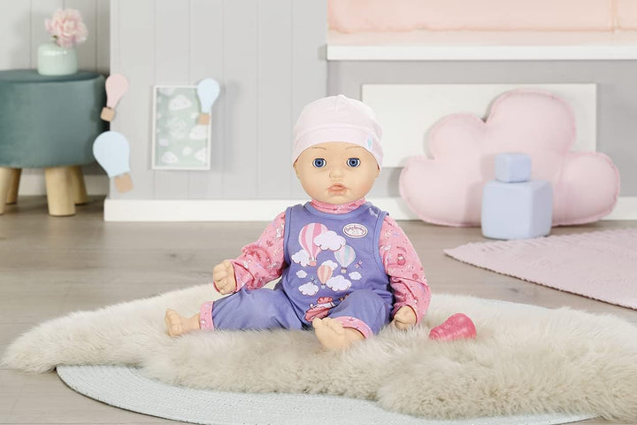 Baby Annabell, Puppe, Grosse Annabell 54cm, weiche Puppe in echter Babygrösse mit Strampler, Mütze,