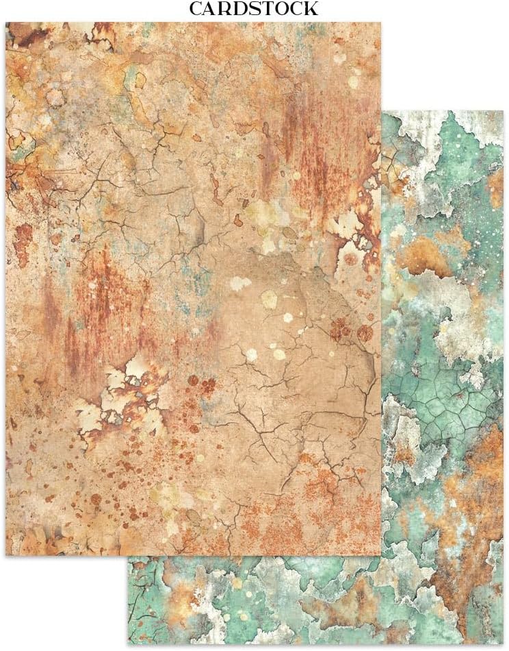 Stamperia - Junk Journal Stickers, Cut-Outs, and Backgrounds for Scrapbooks, Albums, Card Making, Bu