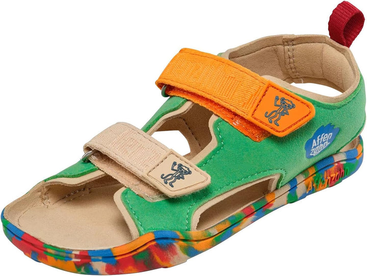 Affenzahn Sandale Vegan Airy mit Klettverschluss rutschfest Flexibel Luftig Leicht für den Sommer, G