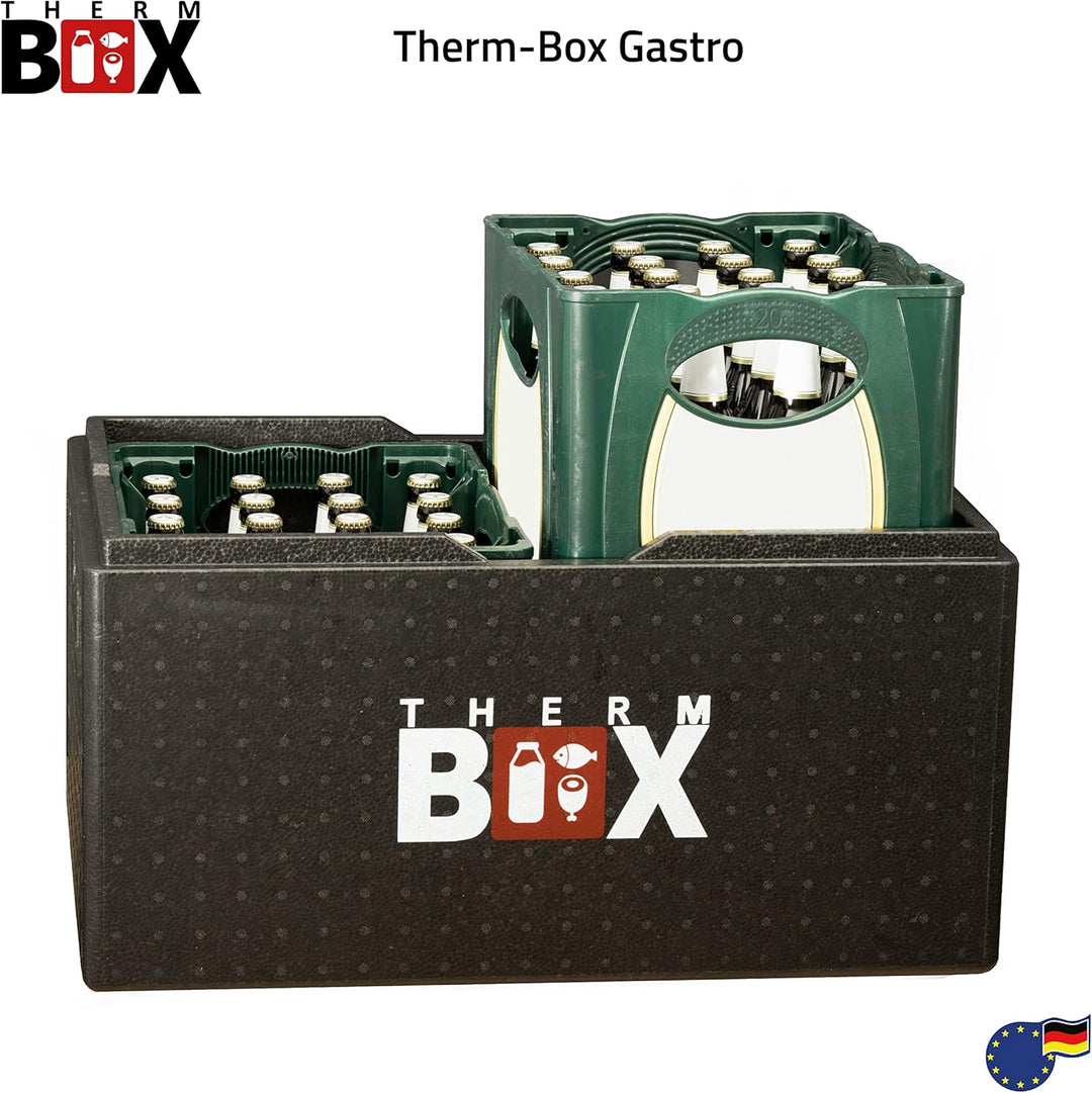 THERM BOX Styroporbox - B80 oder B53-80L oder 53L für E2 & E3 Kisten Thermobox Kühlbox Profibox Wied