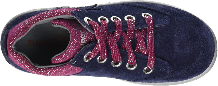 Superfit Baby-Mädchen Starlight Lauflernschuhe, Blau Rot 8010