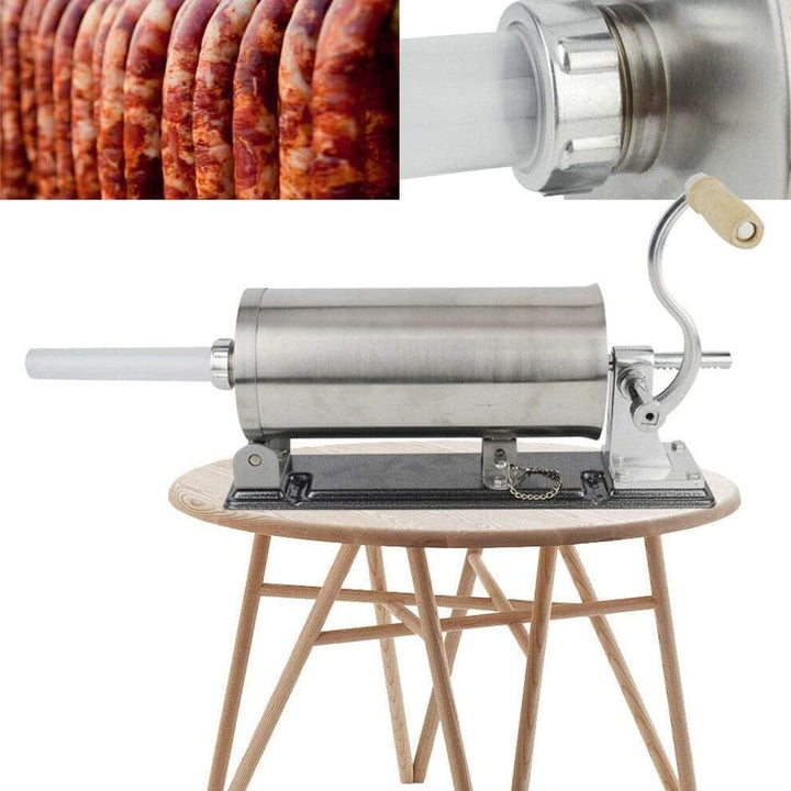 Würstfüller, Wurstfüllmaschine Wurstmaschine, Manuell Edelstahl Selbermachen Wurstmaschine Vertical