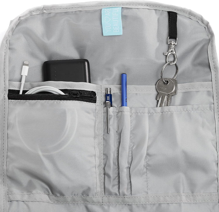 Ela Mo Rucksack Damen Schön, Komfortabel und Durchdacht 18 L (Night Edition - Black), Night Edition