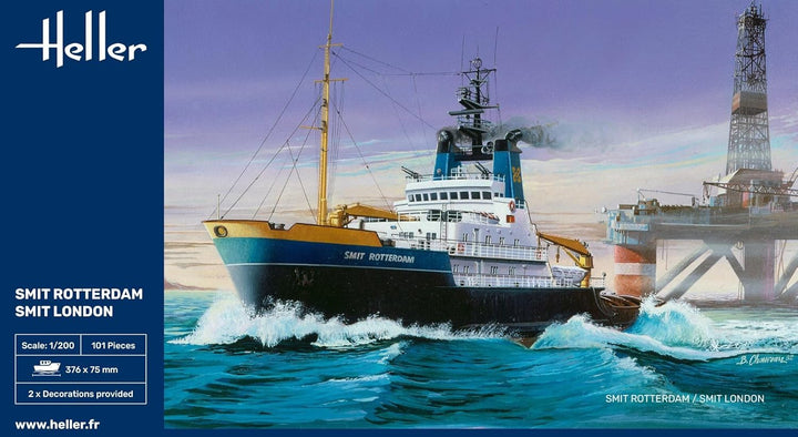 Heller 80620 Modellbausatz Hochseeschlepper Smit Rotterdam