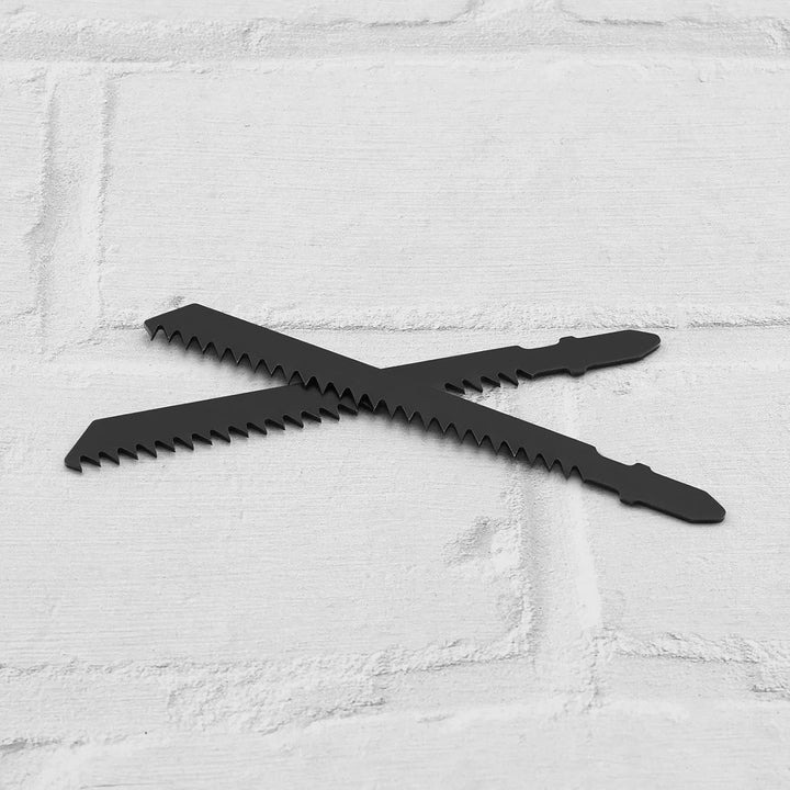 Create idea 20 Stück T111C 8TPI Stichsägeblatt 100 Mm HCS Stichsägeblätter-Set T-Schaft für Holzschn