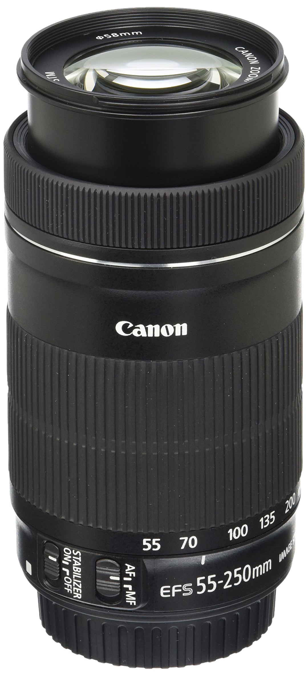 Canon EF-S 55-250mm F4-5.6 IS STM Objektiv für Spiegelreflexkameras von Canon