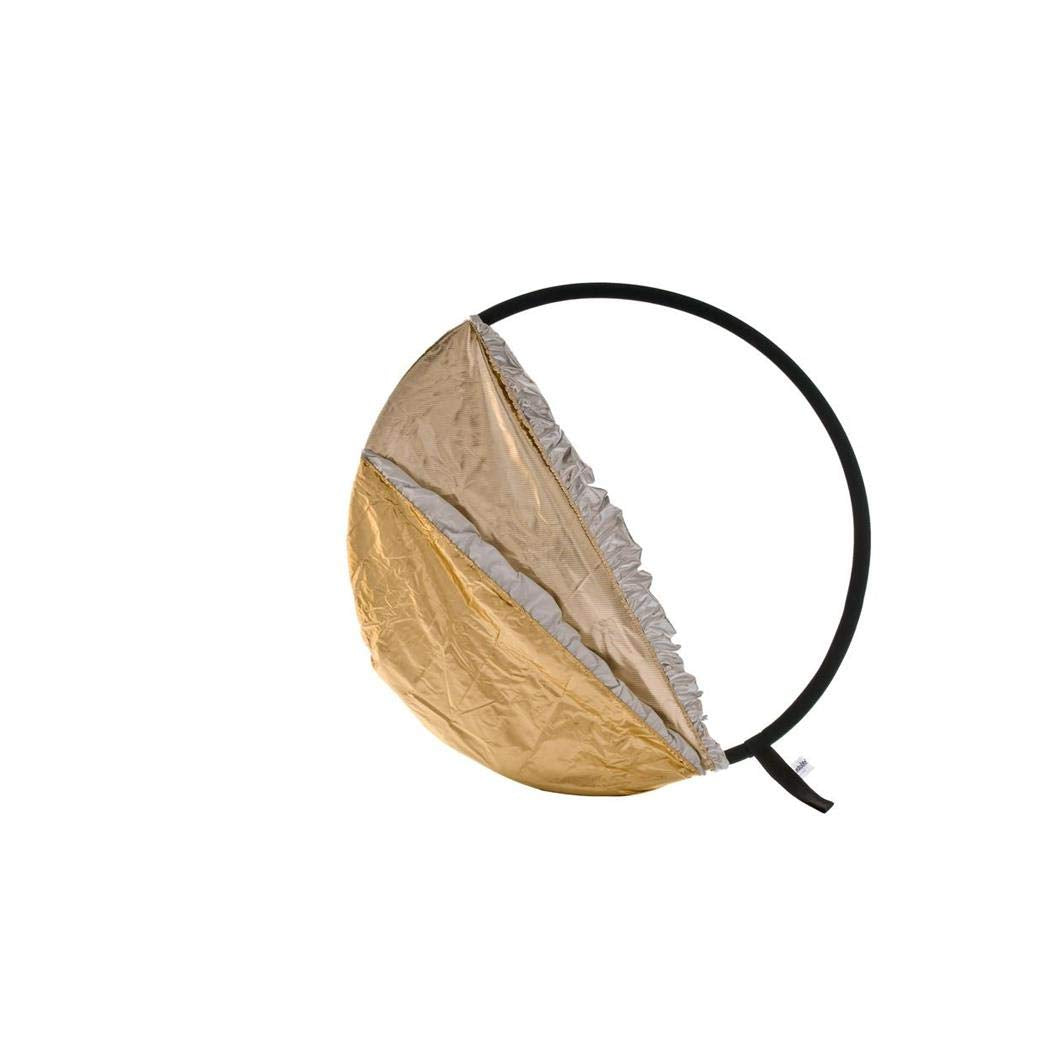 Manfrotto Bottletop 5:1 96,5 cm (38 Zoll) Diffuser mit gold/weiss & sunfire/silber cover, 5 cm (38 Z
