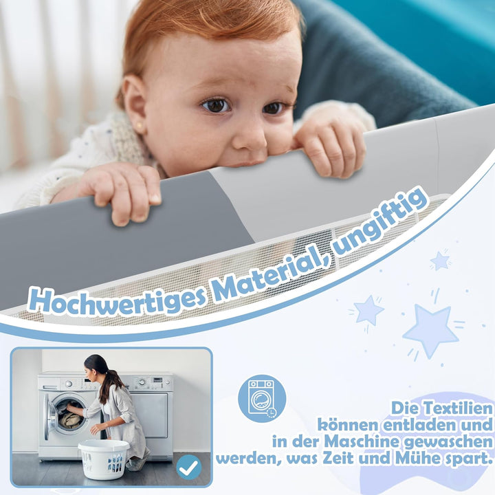 Froadp Bettgitter Rausfallschutz Bett Kinderbettgitter Rausfallschutz Klappbar Kinderbett Bettschutz