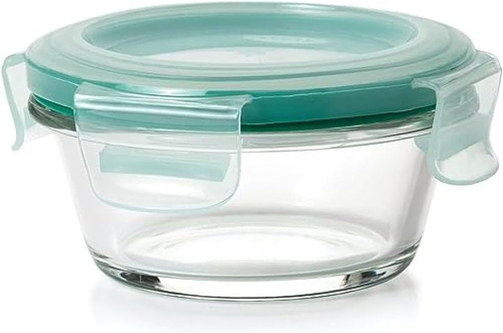 OXO Good Grips 30 auslaufsichere Behälter aus Glas und Kunststoff Frischhaltedosen-Set, Glas, durchs