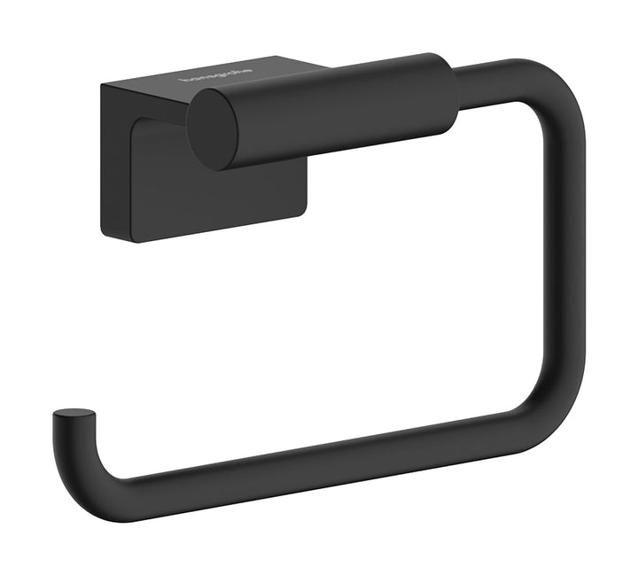 hansgrohe AddStoris S - Toilettenpapierhalter, Klopapierhalter für Wandmontage, Klorollenhalter, ver
