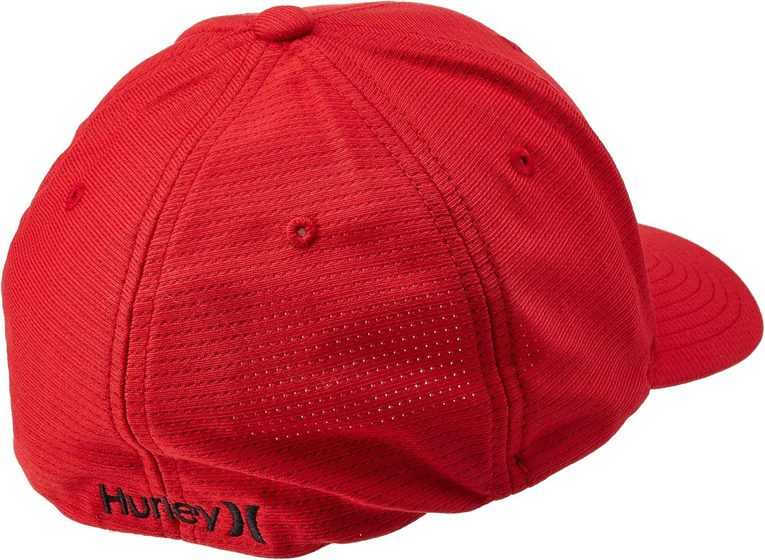 Hurley Herren Baseballkappe M H20 Dri Pismo Hat S-M Rot oder burgunderrot (gym red o brughundy crush