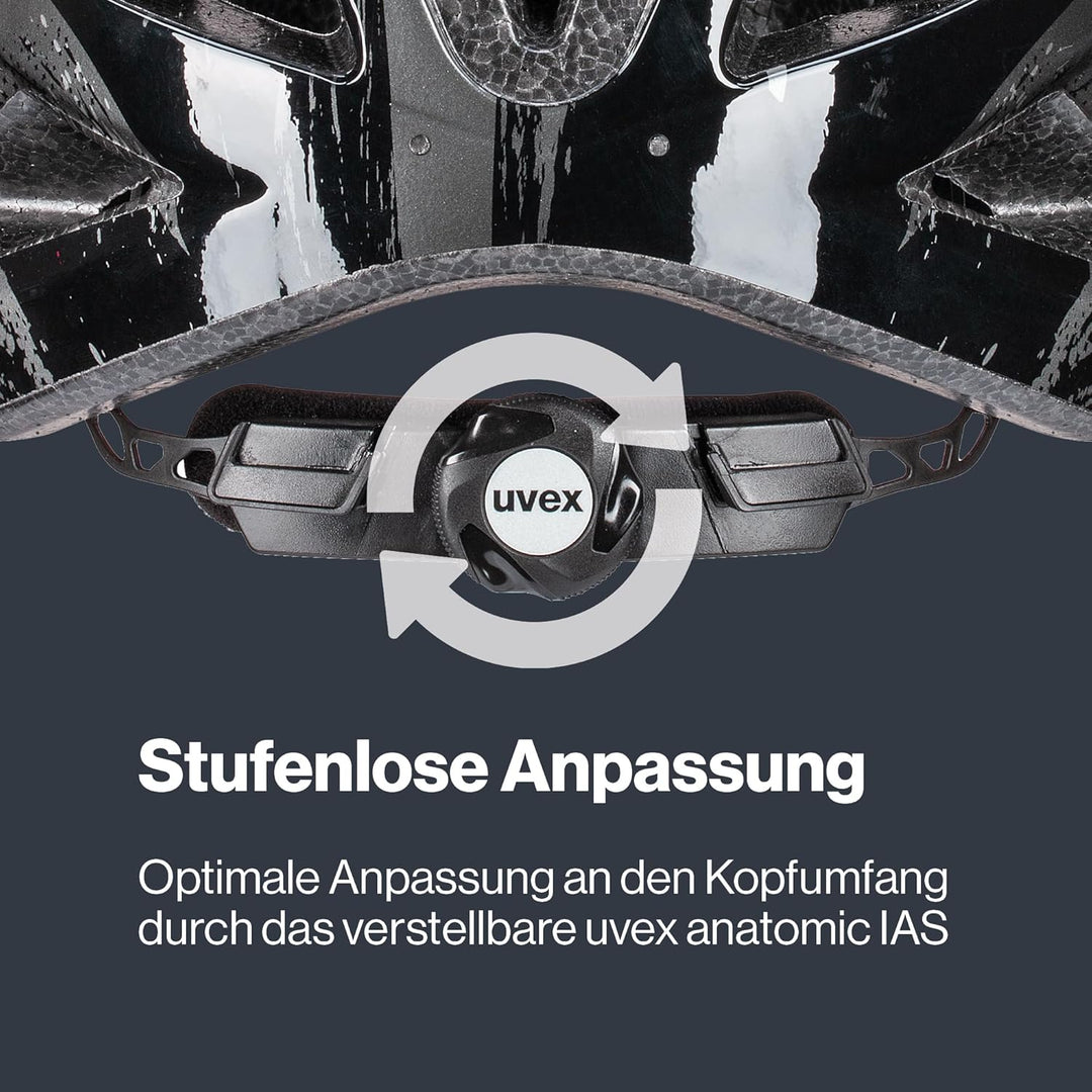 uvex air Wing - Leichter Allround-Helm für Damen und Herren - individuelle Grössenanpassung - erweit