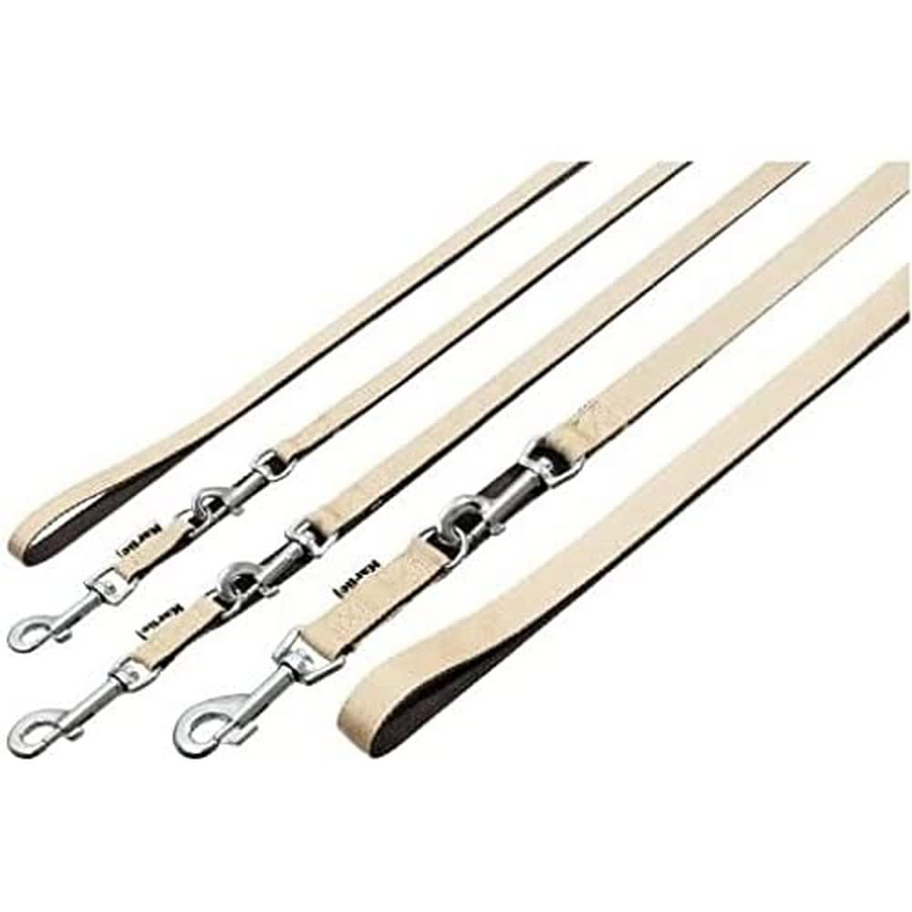 Karlie Bamboo Balance Führleine L: 200 cm B: 20 mm beige-braun M beige-braun L: 200 cm B: 20 mm, bei