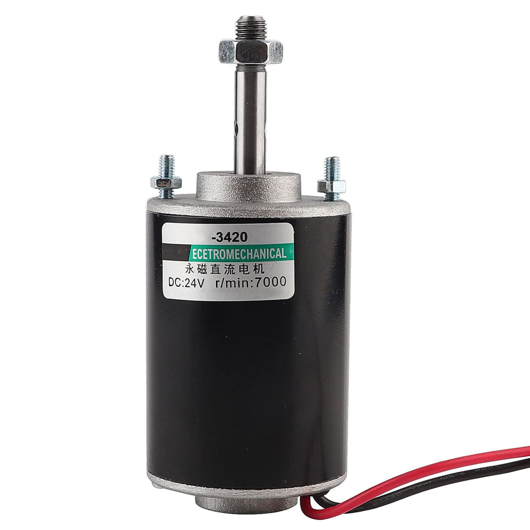 Mini Elektromotor,12 V/24 V Dauermagnet DC Motor Hochgeschwindigkeit Niederige Lärm Hochgeschwindi