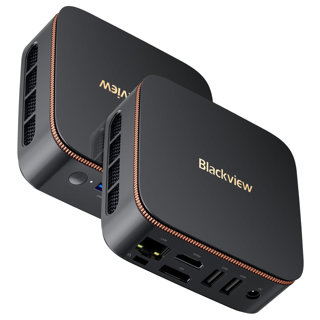 Blackview MP20 Mini PC Intel Twin Lake N150 Win 11 Pro 3,6 GHz, 8GB RAM 256GB SSD M.2 Mini Desktop C