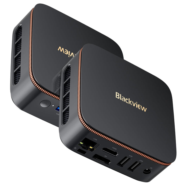 Blackview MP20 Mini PC Intel Twin Lake N150 Win 11 Pro 3,6 GHz, 8GB RAM 256GB SSD M.2 Mini Desktop C