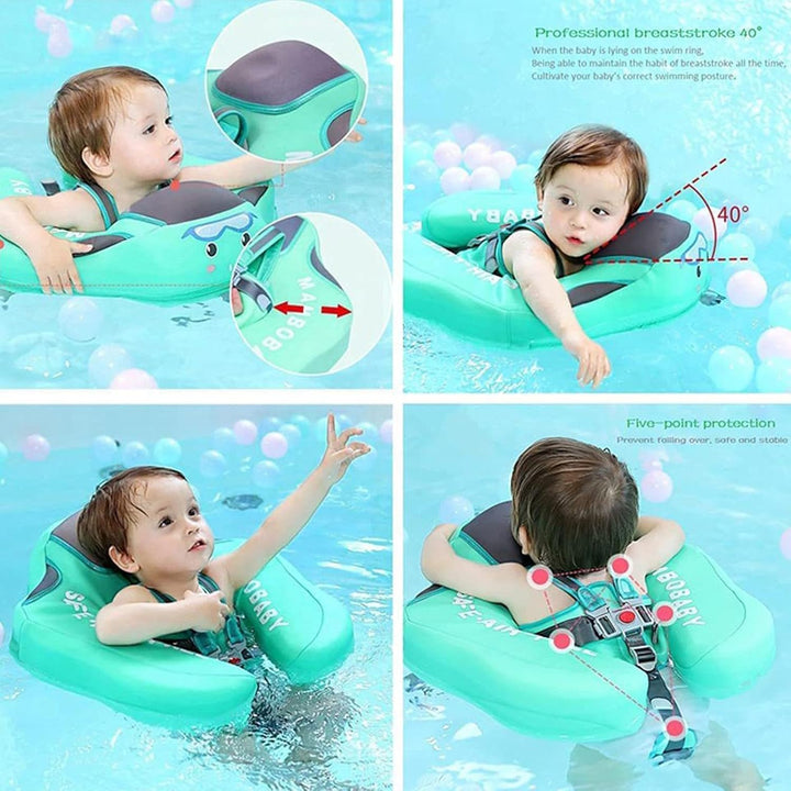 Babys-Schwimmbecken | Nicht Aufblasbarer Babys-Schwimmkörper Mit Abnehmbares Überdachung UPF 50+ | K