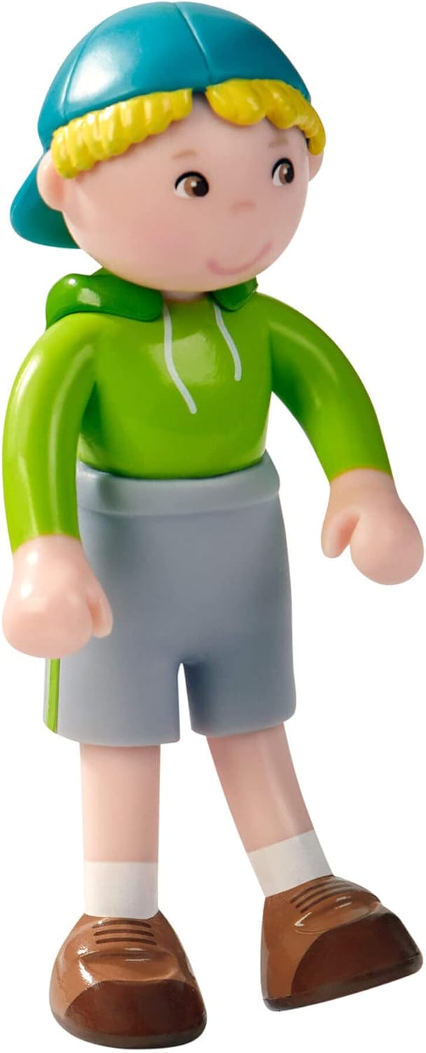 HABA 306703 - Little Friends Spielset Draussen unterwegs, Zubehör für Biegepuppe ab 3 Jahren