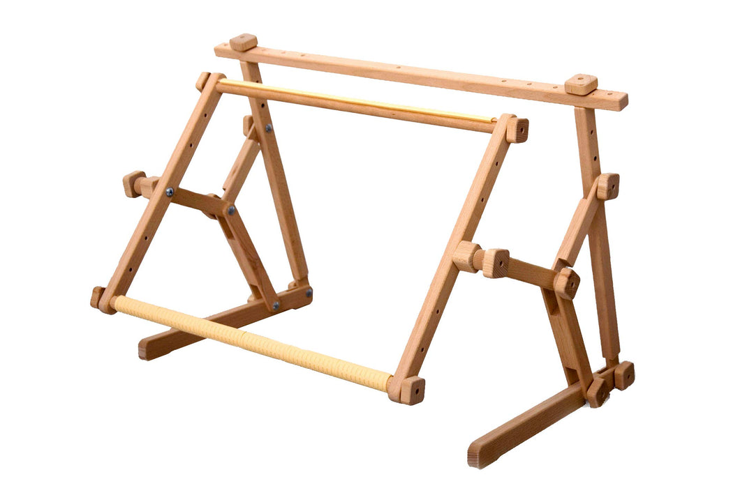 Stickständer für Tisch und Couch "Professional" mit Stickrahmen 20x24 cm, Holz, verstellbar, 20x24 c