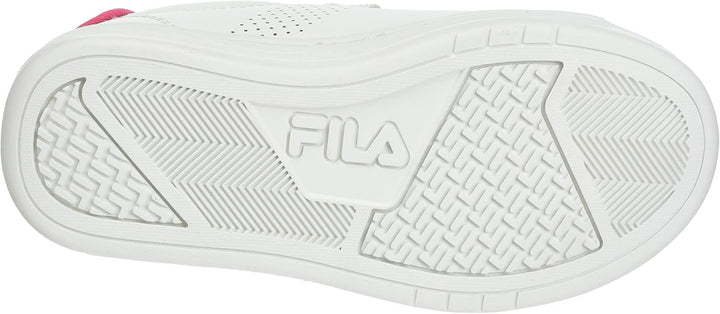 FILA Unisex Kinder Crosscourt 2 Nt Velcro Kids Sneaker 29 EU White Carmine, 29 EU White Carmine
