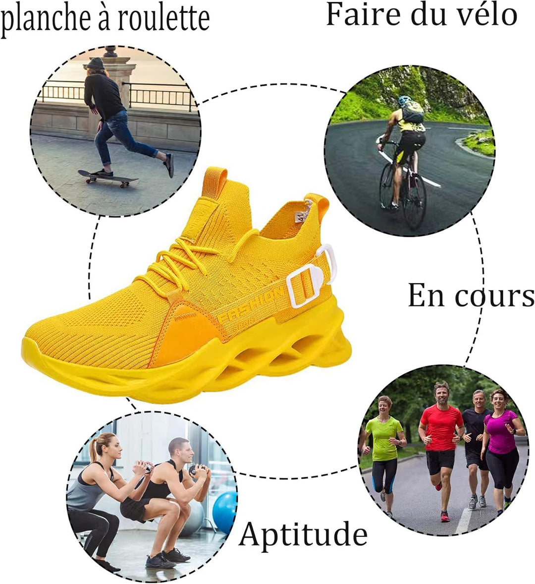 Laufschuhe Herren Damen Sportschuhe Atmungsaktiv Leichte Turnschuhe Strassenlaufschuhe Outdoor Schuh