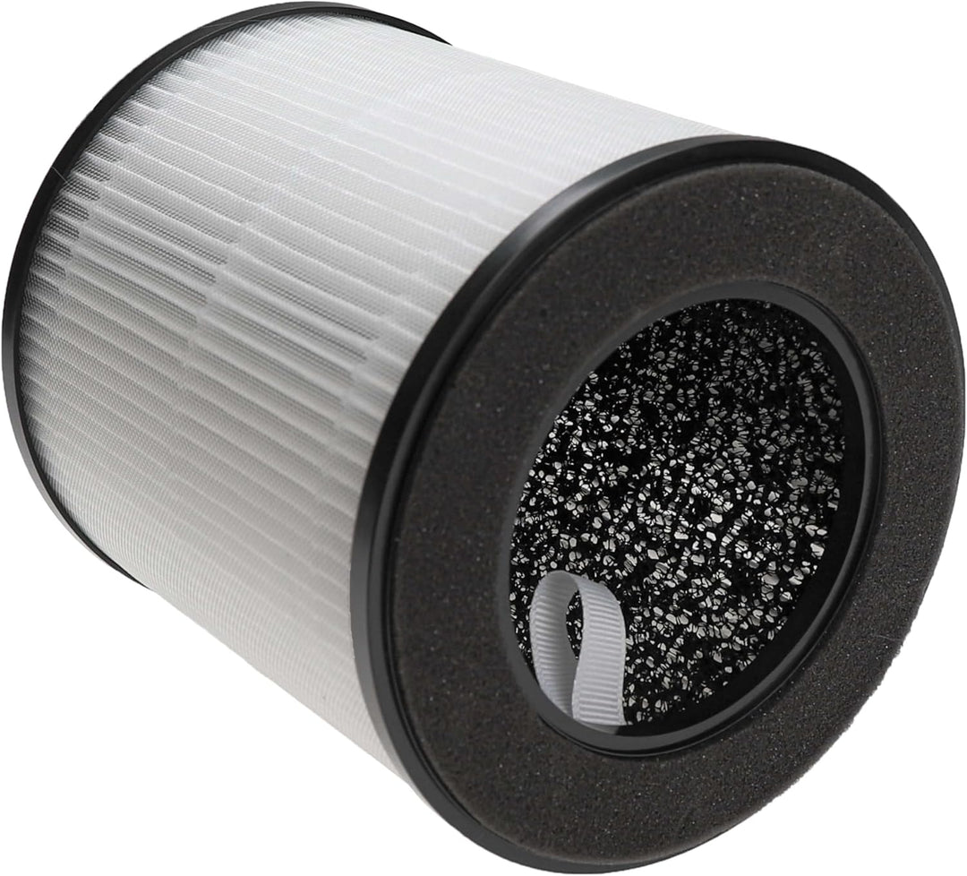 vhbw 4x Luftilter kompatibel mit Acekool B-D02F Luftreiniger - Kombifilter Vorfilter + HEPA + Aktivk