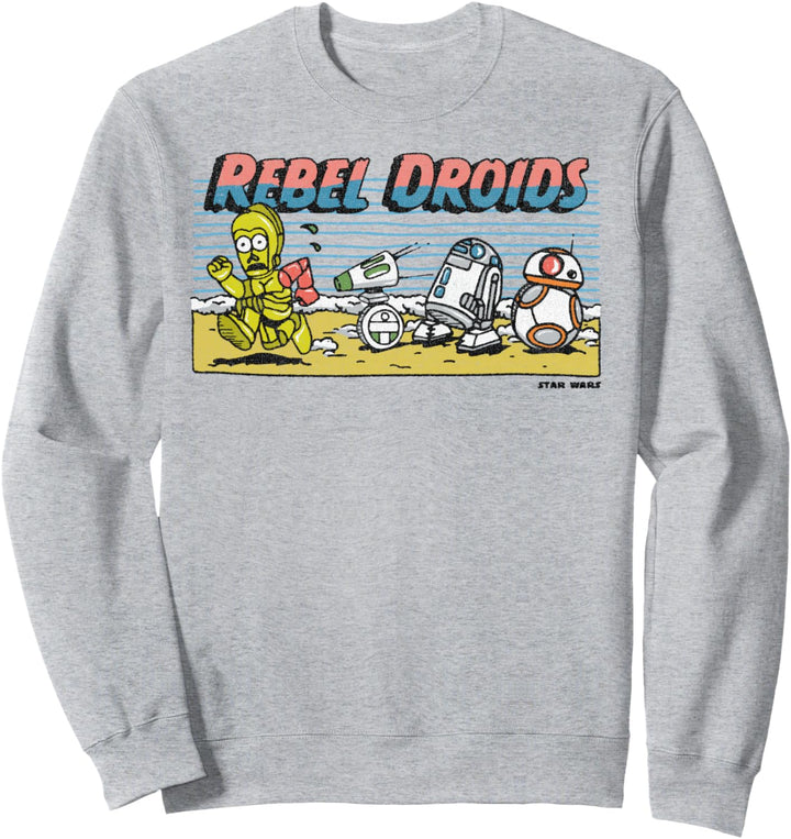 Star Wars: The Rise Of Skywalker Rebel Droids Sweatshirt