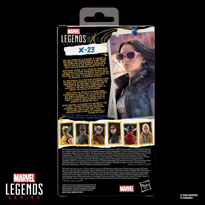 Marvel Legends Series X-23, Action-Figurengeschenk zum Sammeln zum Marvel Studios' Film Deadpool & W