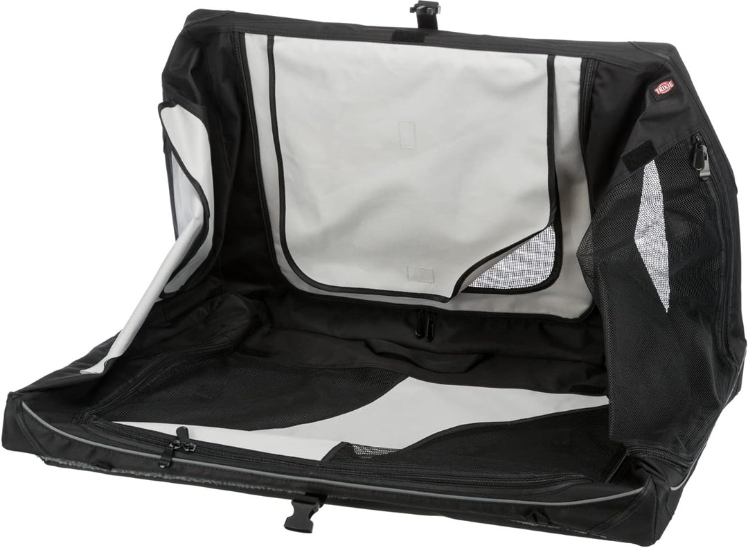 Trixie 39722 Mobile Kennel Vario 30, S–M: 76 × 48 × 51 cm L 76 x B 51 x H 48 cm, L 76 x B 51 x H 48