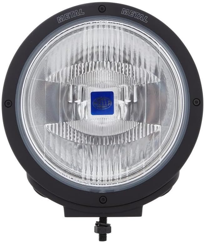 HELLA - Halogen-Fernscheinwerfer - Rallye 4000 Metal - 12V - rund - geschraubt - Flutlicht-Streusche