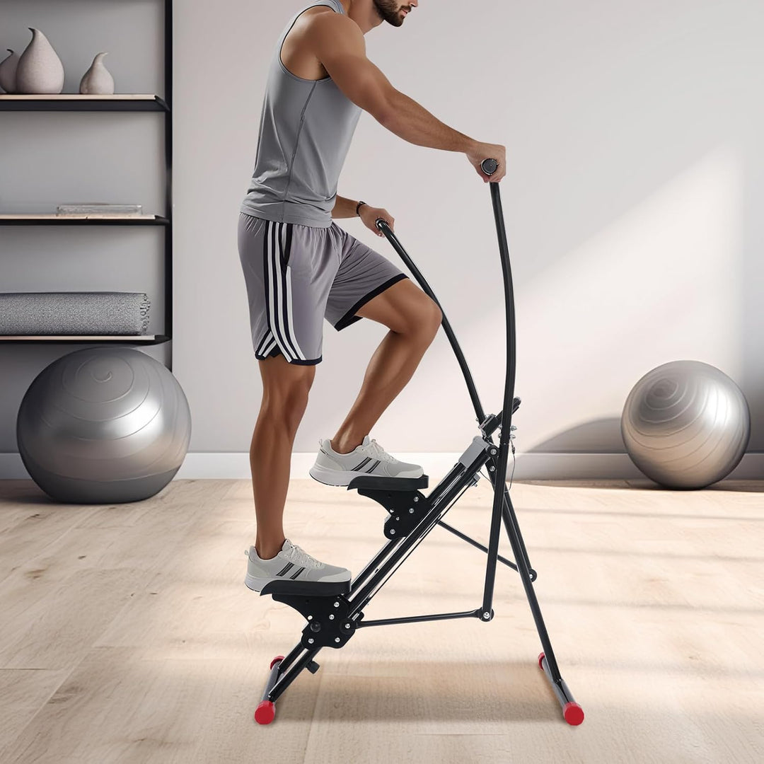 Klettermaschine, Treppensteiger Crosstrainer, Treppensteiger für Heim-Fitnessübungen, Vertikale Klet