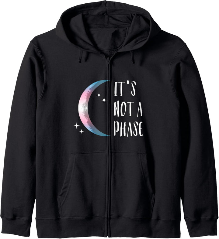 It's not a phase LGBT Halbmond CSD Transgender Kapuzenjacke